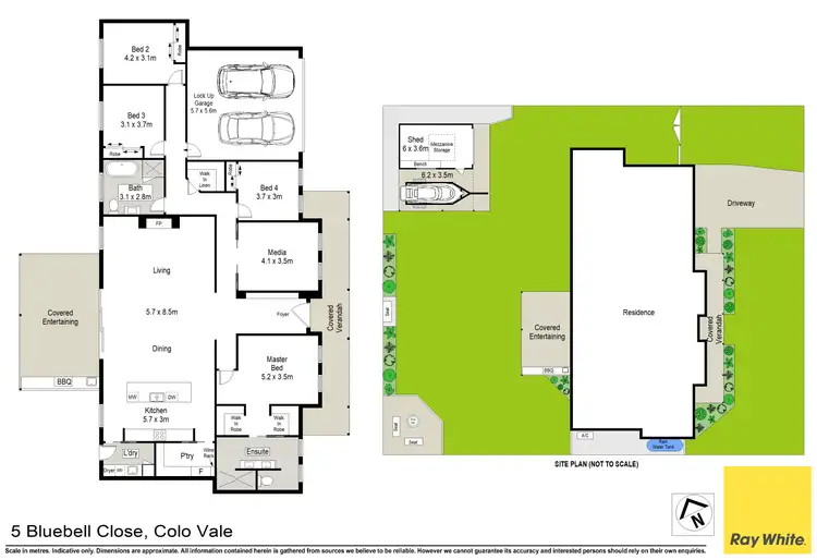 Floorplan of Homely house listing, 5 Bluebell Close, Colo Vale NSW 2575
