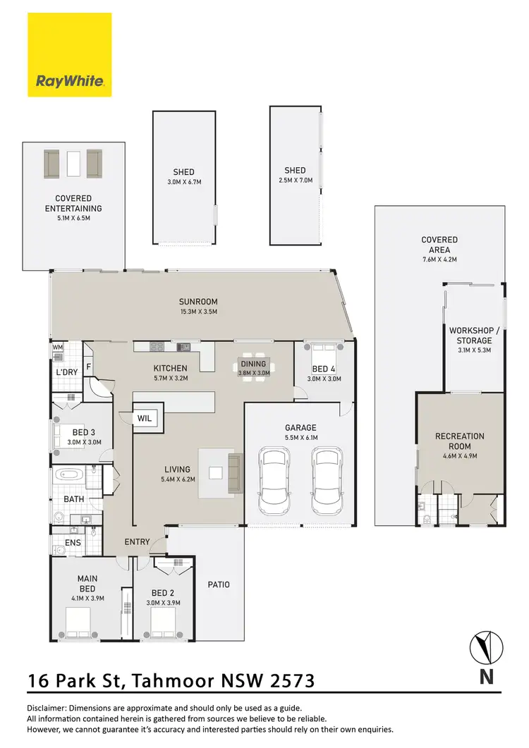 Floorplan of Homely house listing, 16 Park Street, Tahmoor NSW 2573