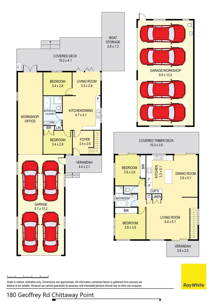 Floorplan of Homely house listing, 180 Geoffrey Road, Chittaway Point NSW 2261