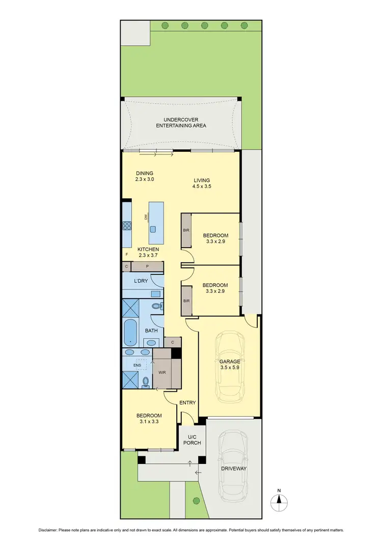 Floorplan of Homely house listing, 10 Rihanna Street, Greenvale VIC 3059