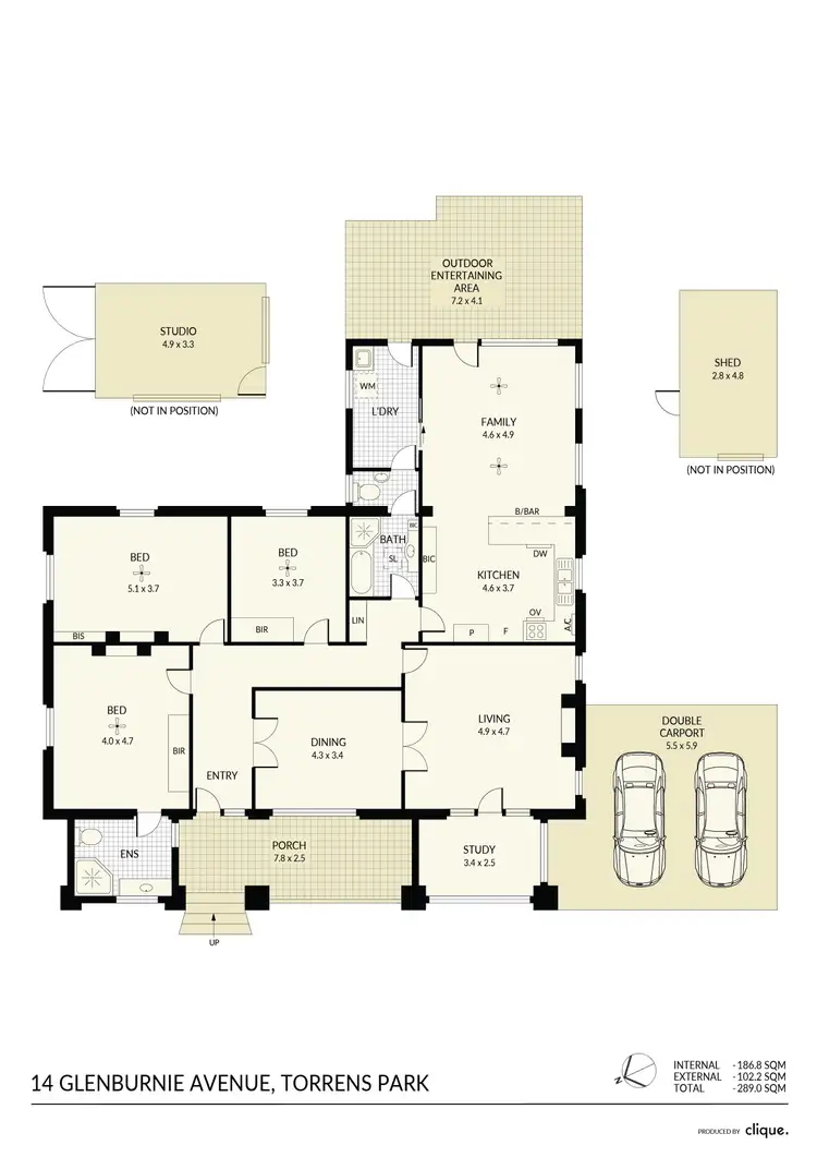 Floorplan of Homely house listing, 14 Glenburnie Avenue, Torrens Park SA 5062