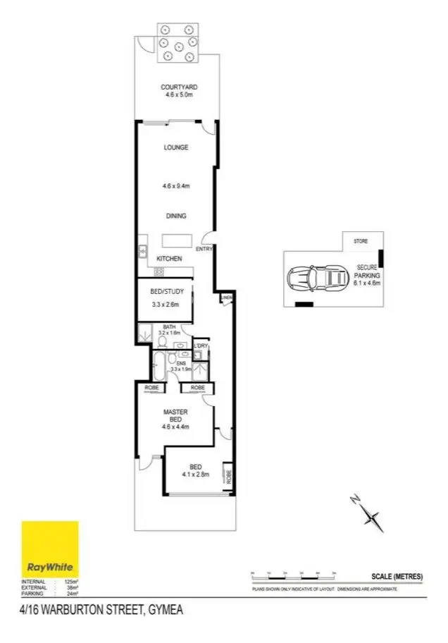 Floorplan of Homely unit listing, 4/16 Warburton Street, Gymea NSW 2227
