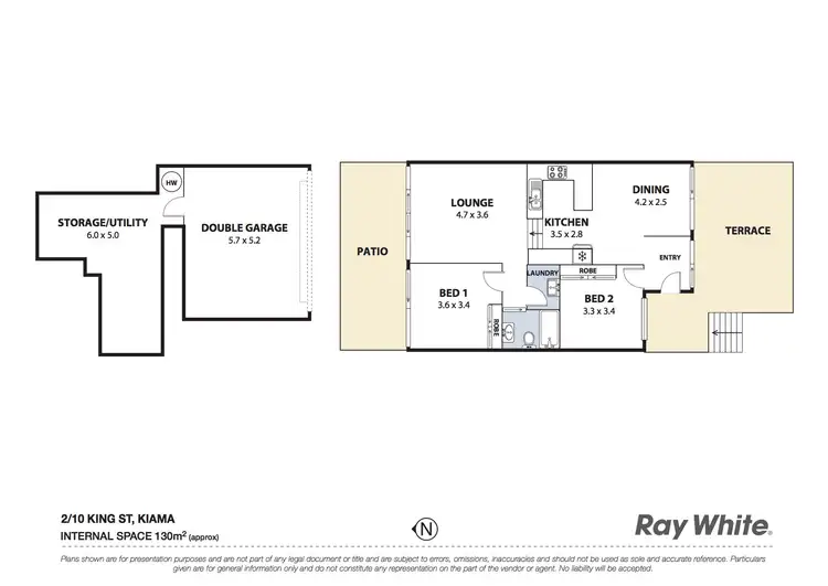 Floorplan of Homely townhouse listing, 2/10 King Street, Kiama NSW 2533