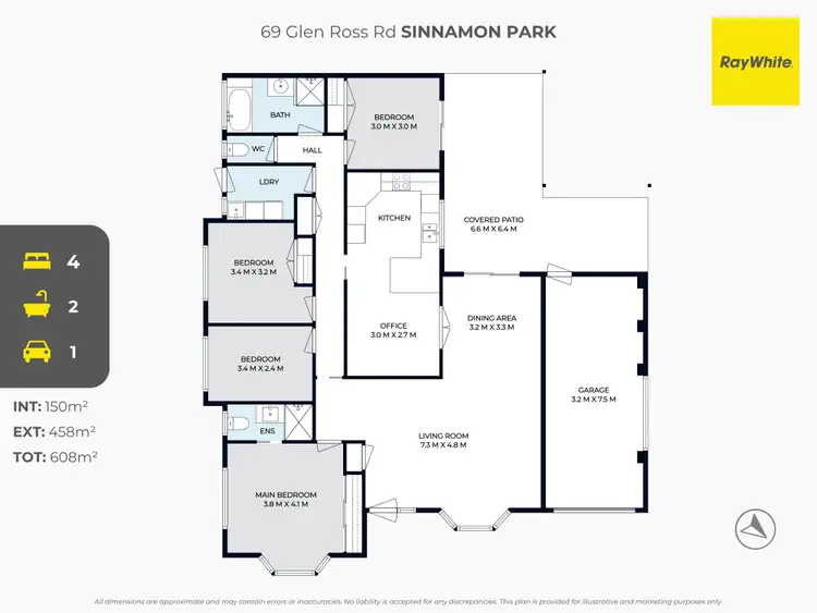 Floorplan of Homely house listing, 69 Glen Ross Road, Sinnamon Park QLD 4073