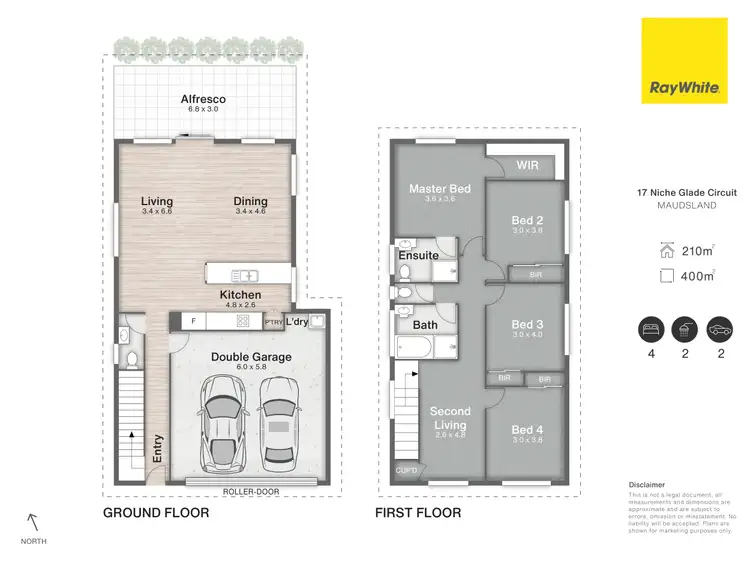 Floorplan of Homely house listing, 17 Niche Glade Circuit, Maudsland QLD 4210