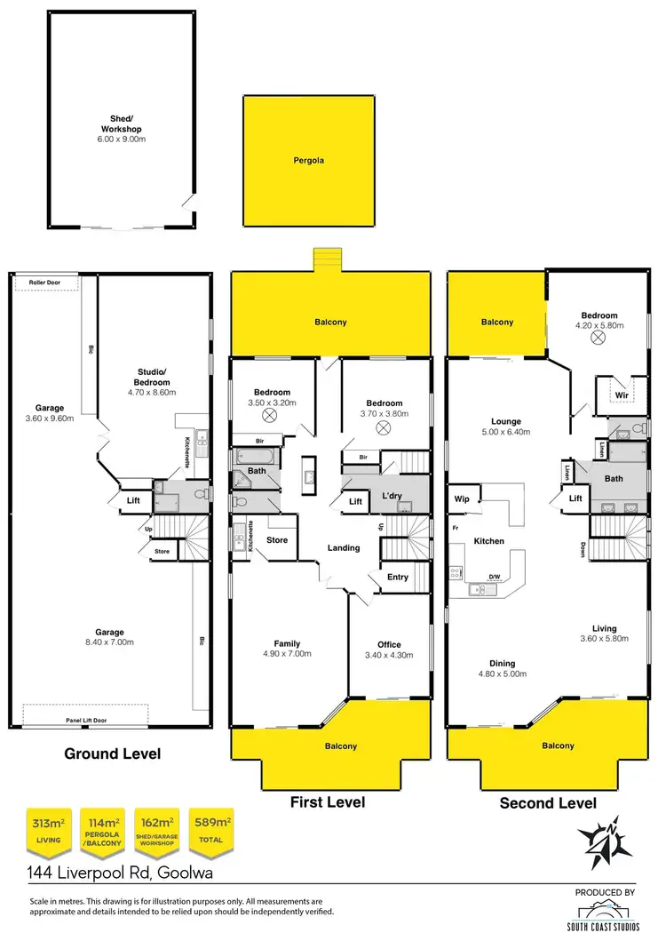 Floorplan of Homely house listing, 144 Liverpool Road, Goolwa SA 5214