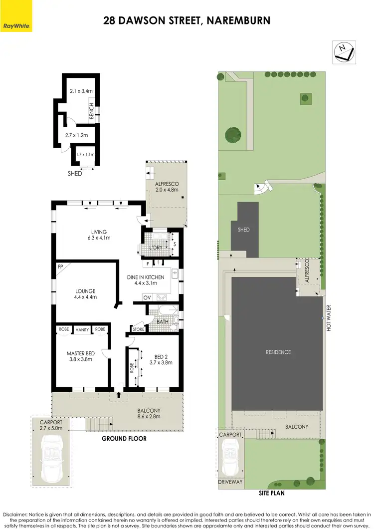 Floorplan of Homely house listing, 28 Dawson Street, Naremburn NSW 2065