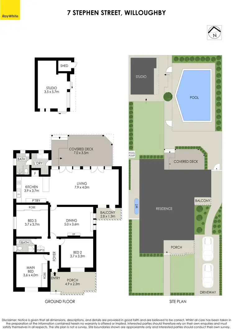 Floorplan of Homely house listing, 7 Stephen Street, Willoughby NSW 2068