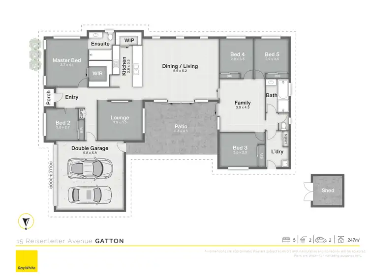 Floorplan of Homely house listing, 15 Reisenleiter Avenue, Gatton QLD 4343