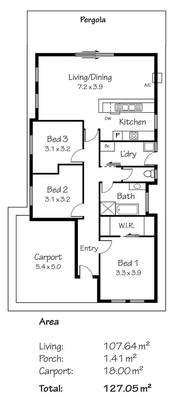 Floorplan of Homely house listing, 14 Marston Ct, Mount Barker SA