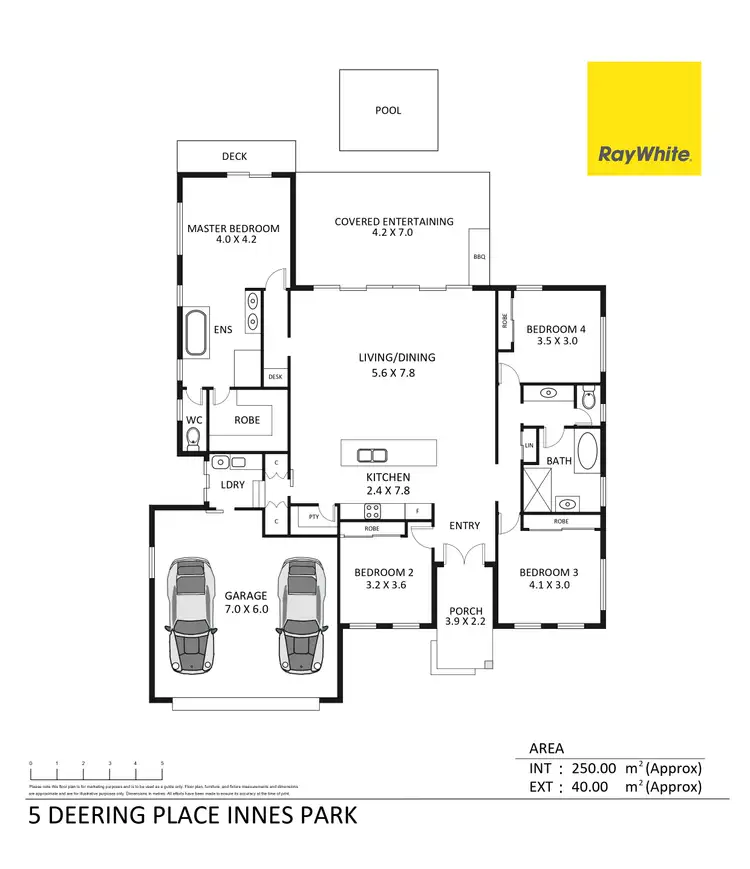 Floorplan of Homely house listing, 5 Deering Place, Innes Park QLD 4670
