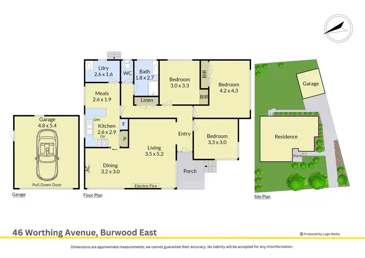 Floorplan of Homely house listing, 46 Worthing Avenue, Burwood East VIC 3151