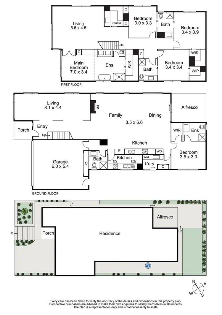Floorplan of Homely house listing, 21 Waterside Crescent, Mulgrave VIC 3170