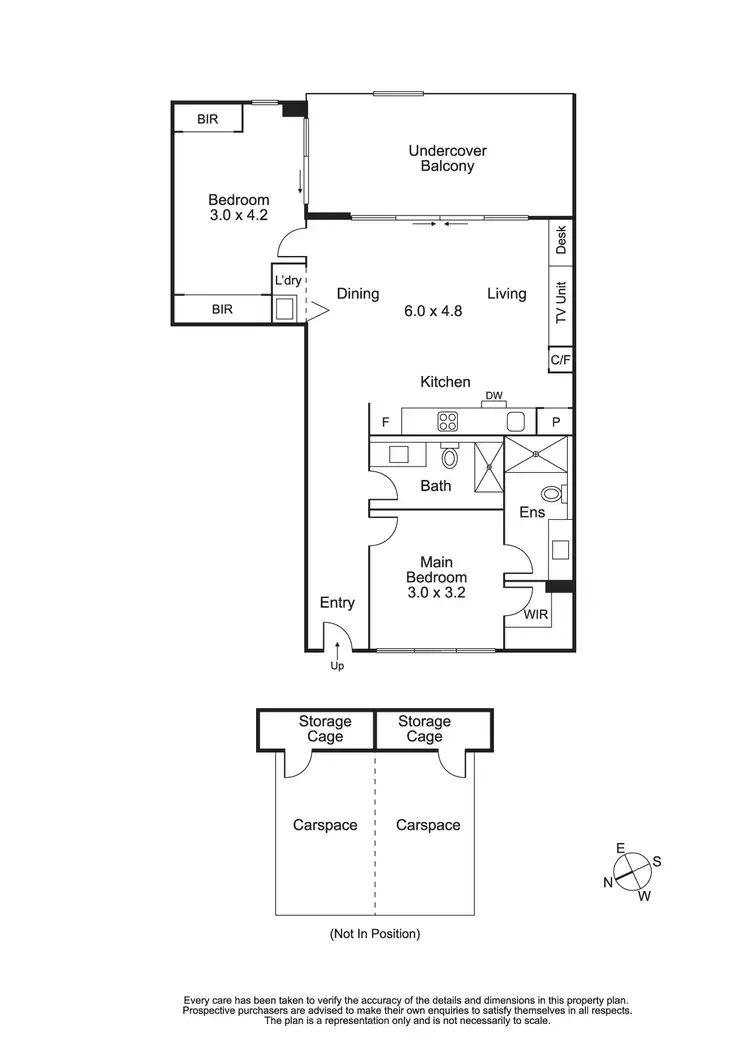 Floorplan of Homely apartment listing, 203/69 Aintree Road, Glen Iris VIC 3146