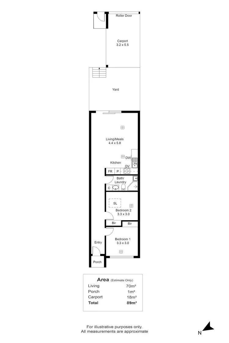 Floorplan of Homely house listing, 58 Burnlea Parade, Blakeview SA 5114