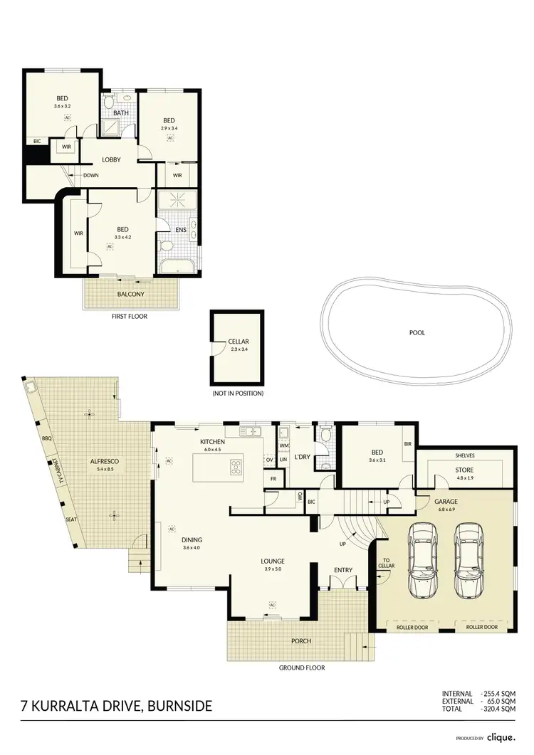 Floorplan of Homely house listing, 7 Kurralta Drive, Burnside SA 5066