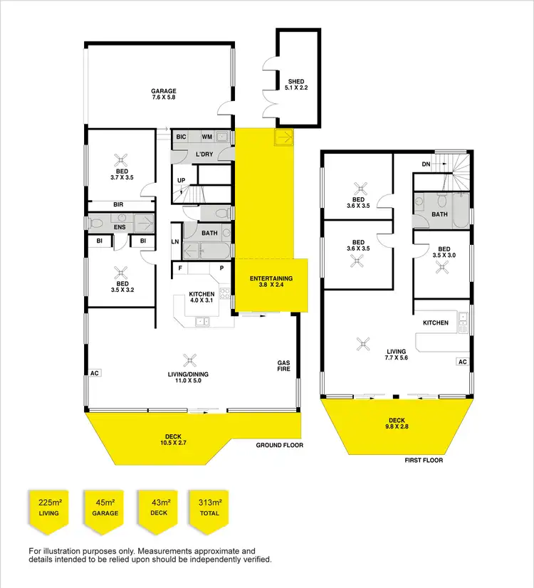 Floorplan of Homely house listing, 48 Ocean Parade, Middleton SA 5213