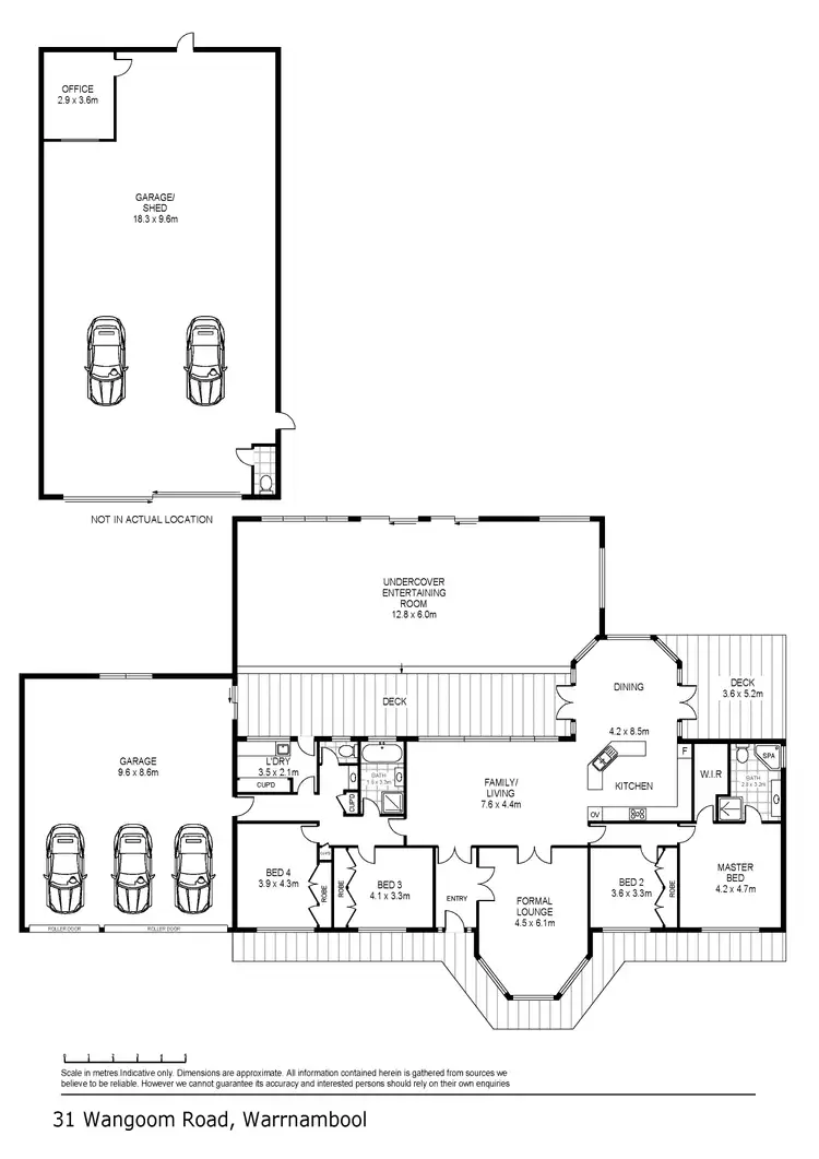 Floorplan of Homely house listing, 31 Wangoom Road, Warrnambool VIC 3280