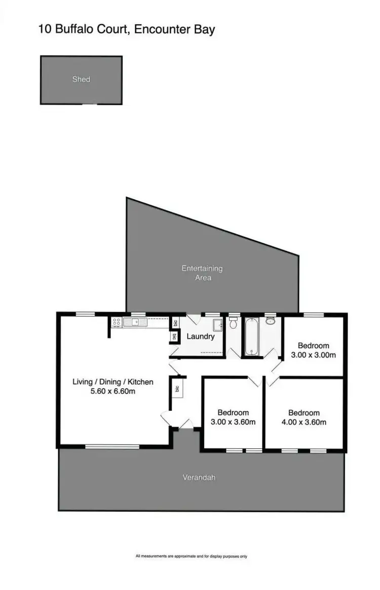 Floorplan of Homely house listing, 10 Buffalo Court, Encounter Bay SA 5211