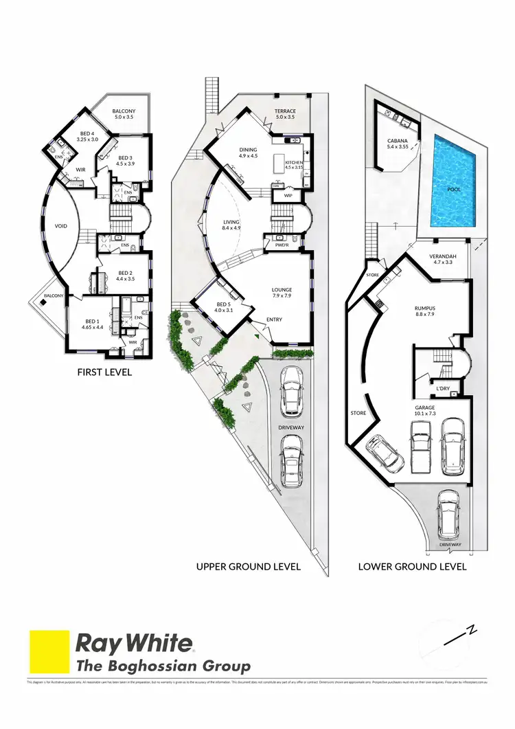 Floorplan of Homely house listing, 19 Homedale Crescent, Connells Point NSW 2221