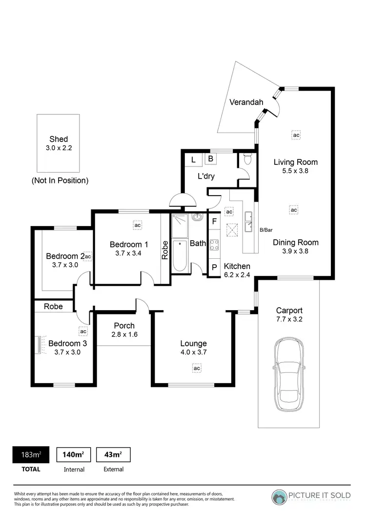 Floorplan of Homely house listing, 32 & 34 Gosfield Crescent, Hampstead Gardens SA 5086