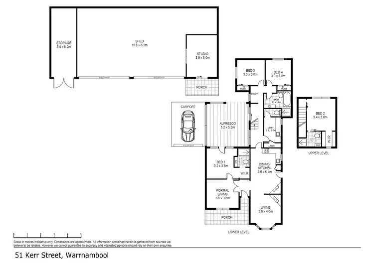 Floorplan of Homely house listing, 51 Kerr Street, Warrnambool VIC 3280