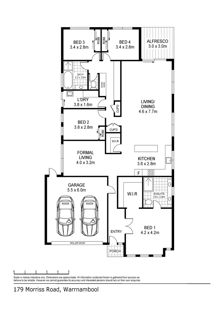 Floorplan of Homely house listing, 179 Morriss Road, Warrnambool VIC 3280