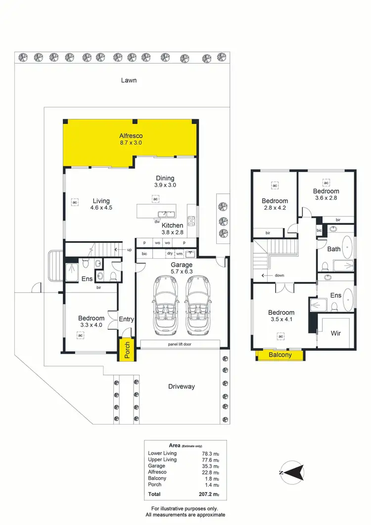 Floorplan of Homely house listing, 25B Austral Avenue, Linden Park SA 5065