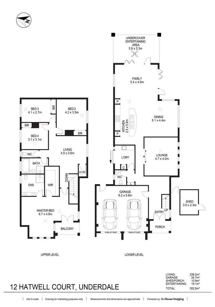 Floorplan of Homely house listing, 12 Hatwell Court, Underdale SA 5032