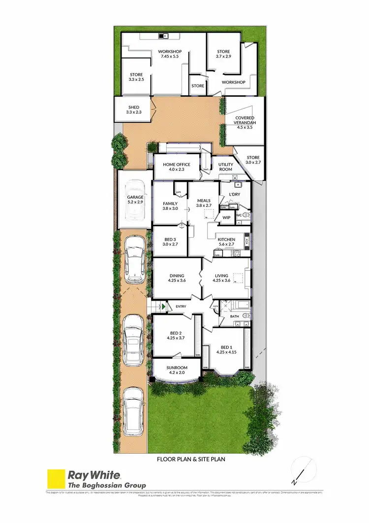 Floorplan of Homely house listing, 73 Edgbaston Road, Beverly Hills NSW 2209