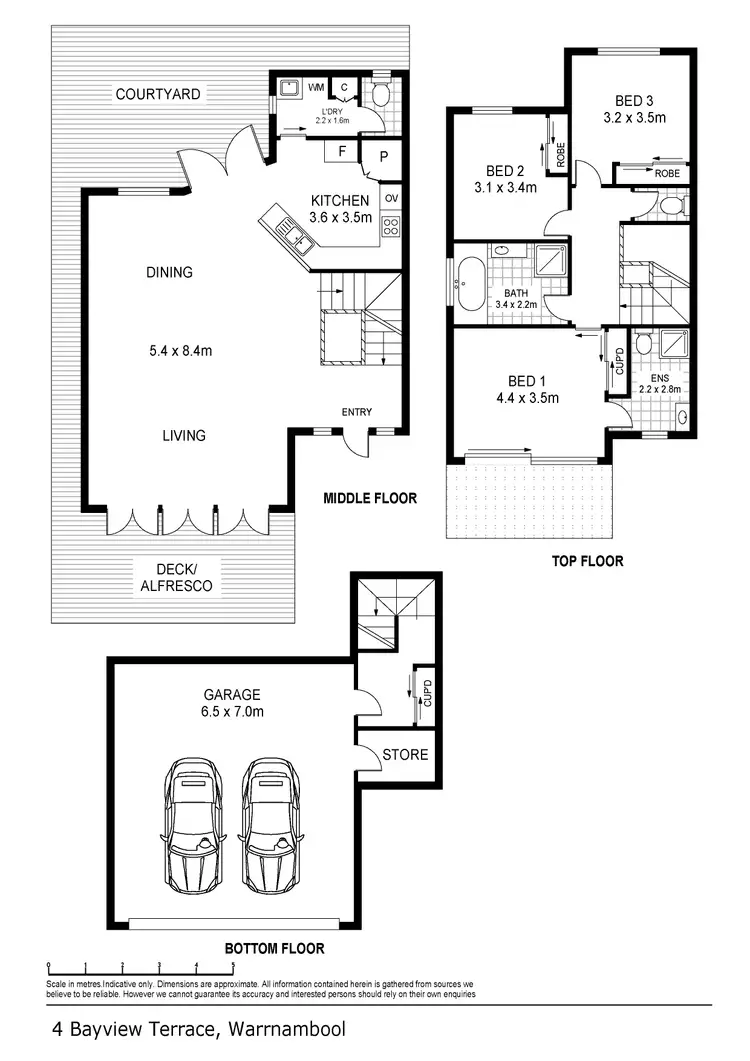 Floorplan of Homely house listing, 4 Bayview Terrace, Warrnambool VIC 3280