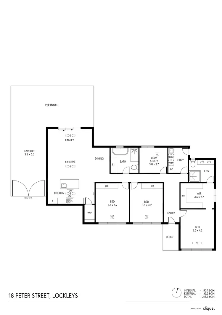 Floorplan of Homely house listing, 18 Peter Street, Lockleys SA 5032
