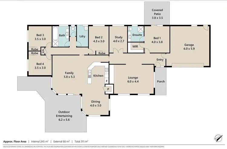 Floorplan of Homely house listing, 12 Petit Court, Sinnamon Park QLD 4073