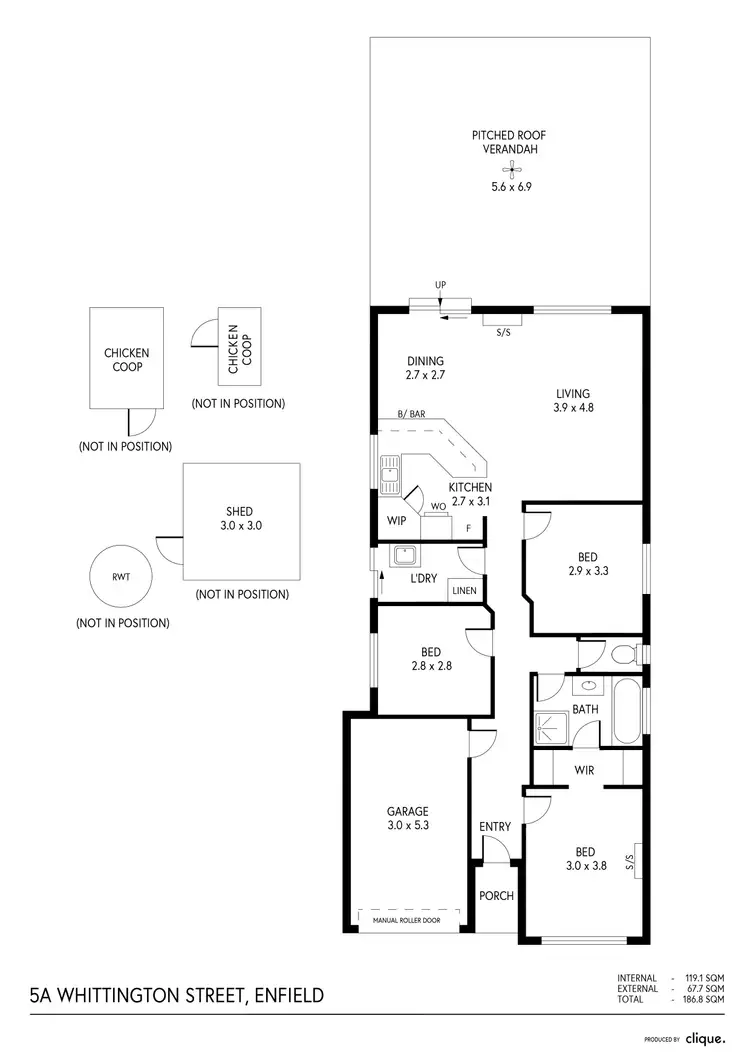 Floorplan of Homely other listing, 5A Whittington Street, Enfield SA 5085