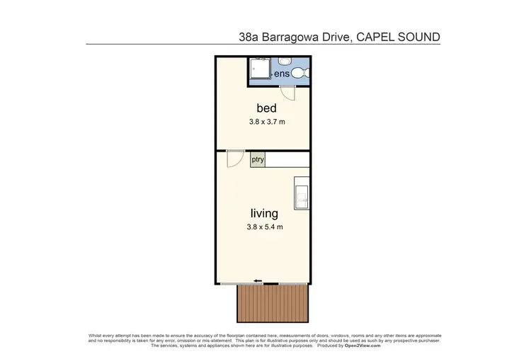 Floorplan of Homely house listing, 38A Barragowa Drive, Capel Sound VIC 3940
