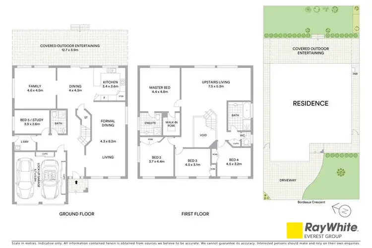 Floorplan of Homely house listing, 4 Bordeaux Crescent, Castle Hill NSW 2154