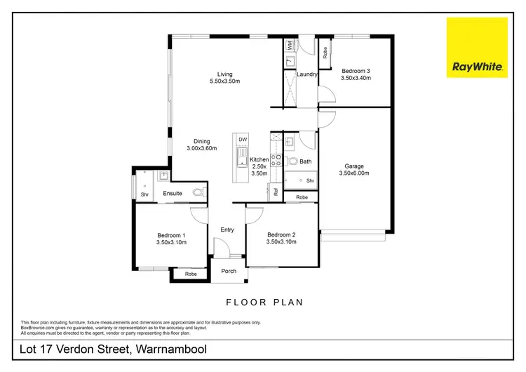 Floorplan of Homely house listing, Lot 17 The Sandbank Verdon Street, Warrnambool VIC 3280