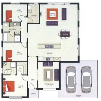 Floorplan of Homely house listing, Lt2 Addison Rd, Port Augusta West SA