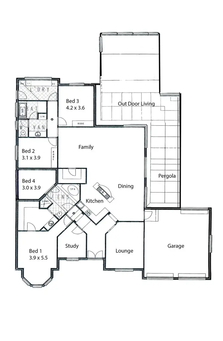 Floorplan of Homely house listing, 205 Wireless Road W, Mount Gambier SA