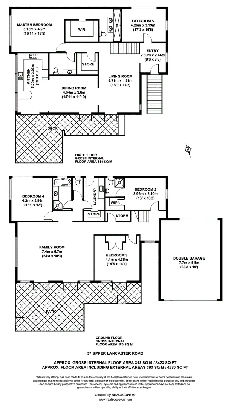 Floorplan of Homely house listing, 57 Upper Lancaster Rd, Ascot QLD