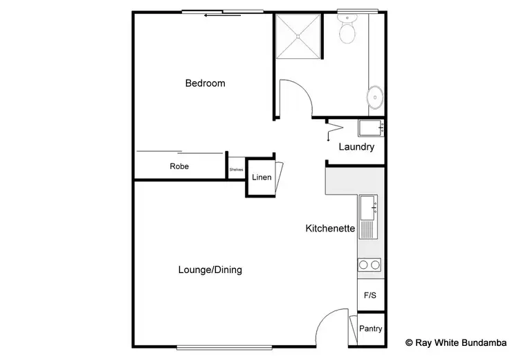 Floorplan of Homely unit listing, 4/5 Judith St, Flinders View QLD