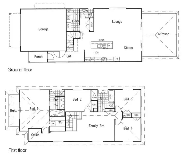 Floorplan of Homely house listing, 42 Central Ave, Sherwood QLD