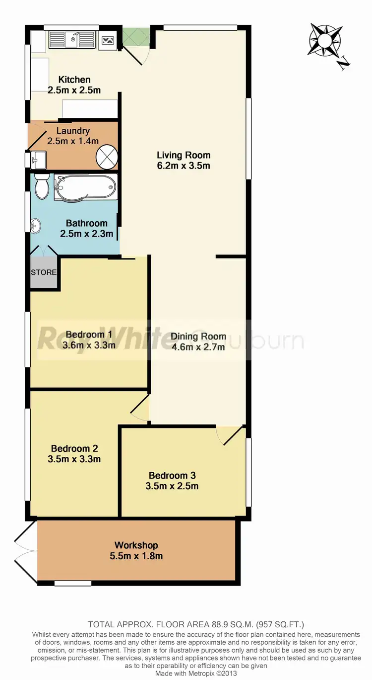 Floorplan of Homely house listing, 15 Hillview Rd, Goulburn NSW
