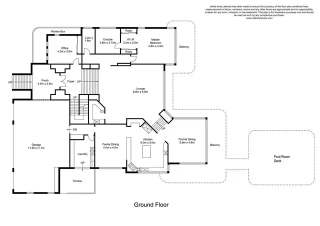 Floorplan of Homely house listing, 5714 Observation Cres, Hope Island QLD