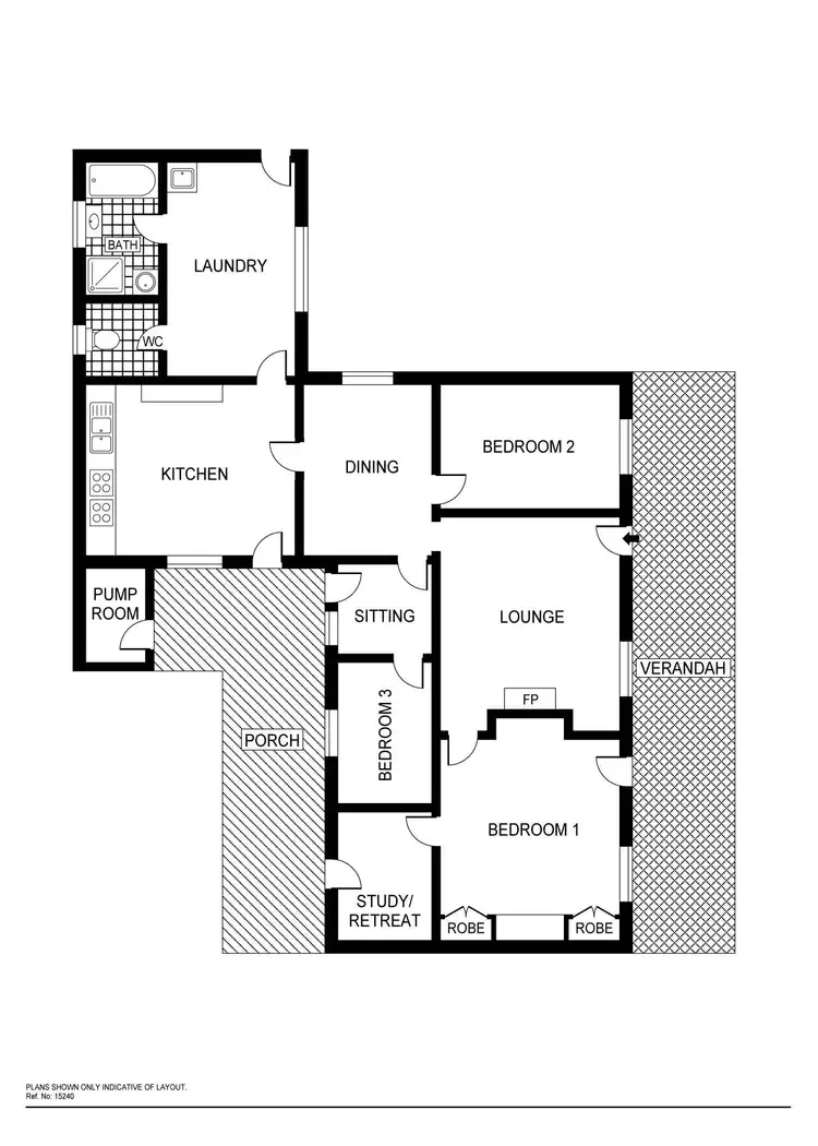 Floorplan of Homely house listing, 9 Malbon St, Bungendore NSW