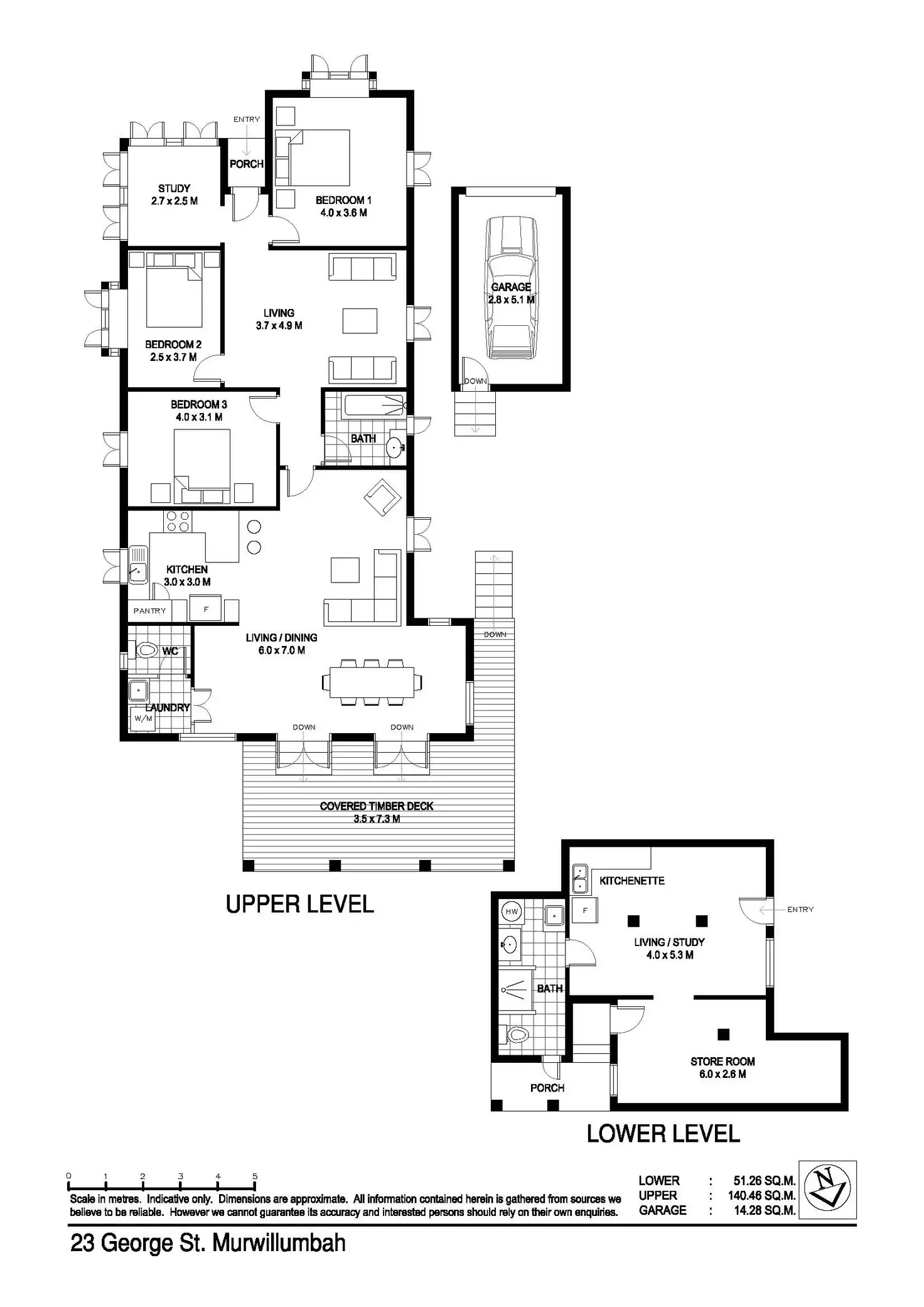 Floorplan of Homely house listing, 23 George St, Murwillumbah NSW
