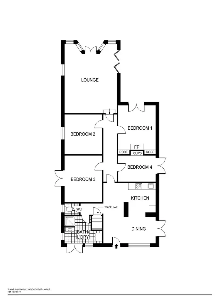 Floorplan of Homely house listing, 142 Uriarra Rd, Queanbeyan NSW