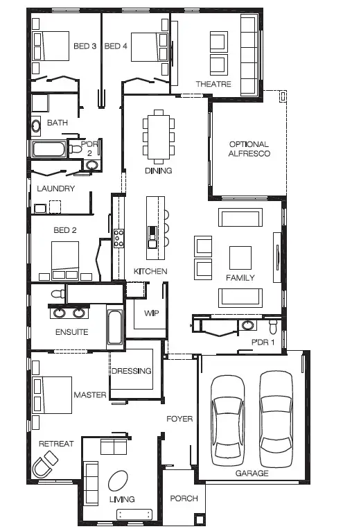 Floorplan of Homely house listing, 65 Buckingham St, Lara VIC