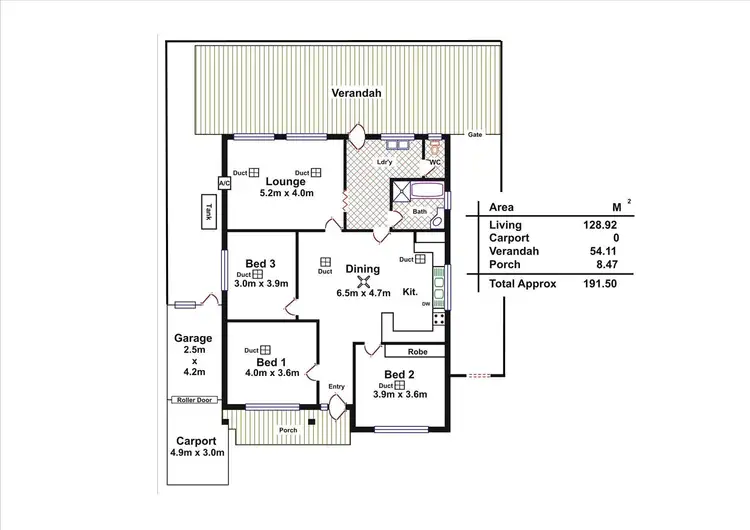 Floorplan of Homely house listing, 56 Ledger Rd, Woodville South SA