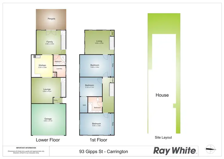 Floorplan of Homely house listing, 93 Gipps St, Carrington NSW